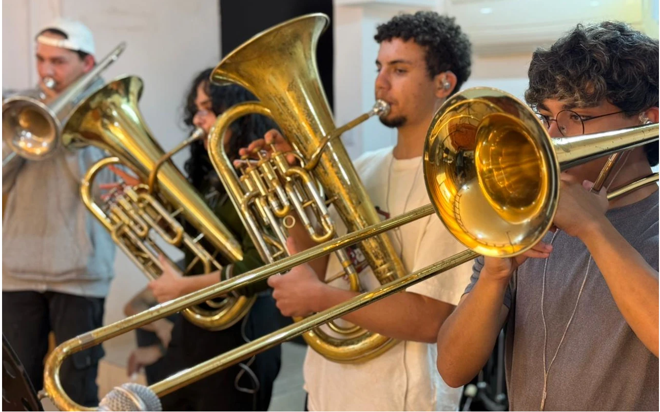 Gravação do vídeo da campanha