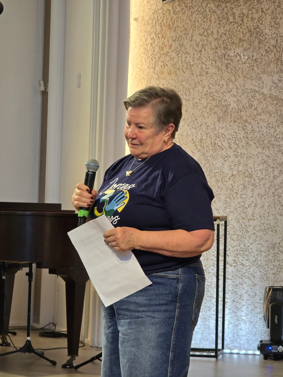 Apresentação no culto especial